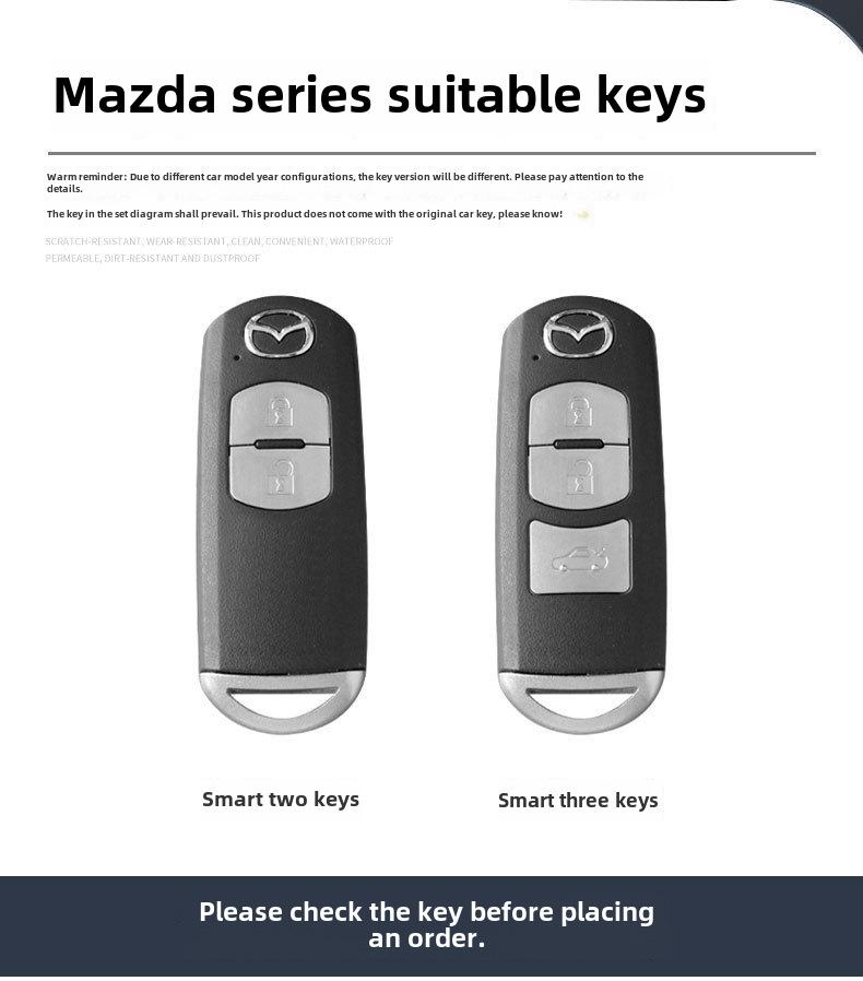 Mazda 3, CX-4, CX-5, CX-8, Husă Carcasă Cheie Atez cu 6 Pachet Cataramă