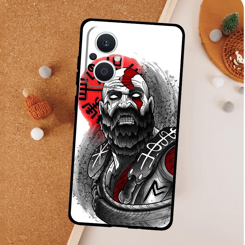 God of War Case For OPPO Reno 8T 7 8 10 11 12 13 Pro 13F 12F 11F OPPO Find X8 Pro X6 X3 X5 Lite Cover