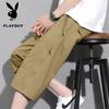 PLAYBOY Men's Summer Quick-Dry Seven-Point Shorts