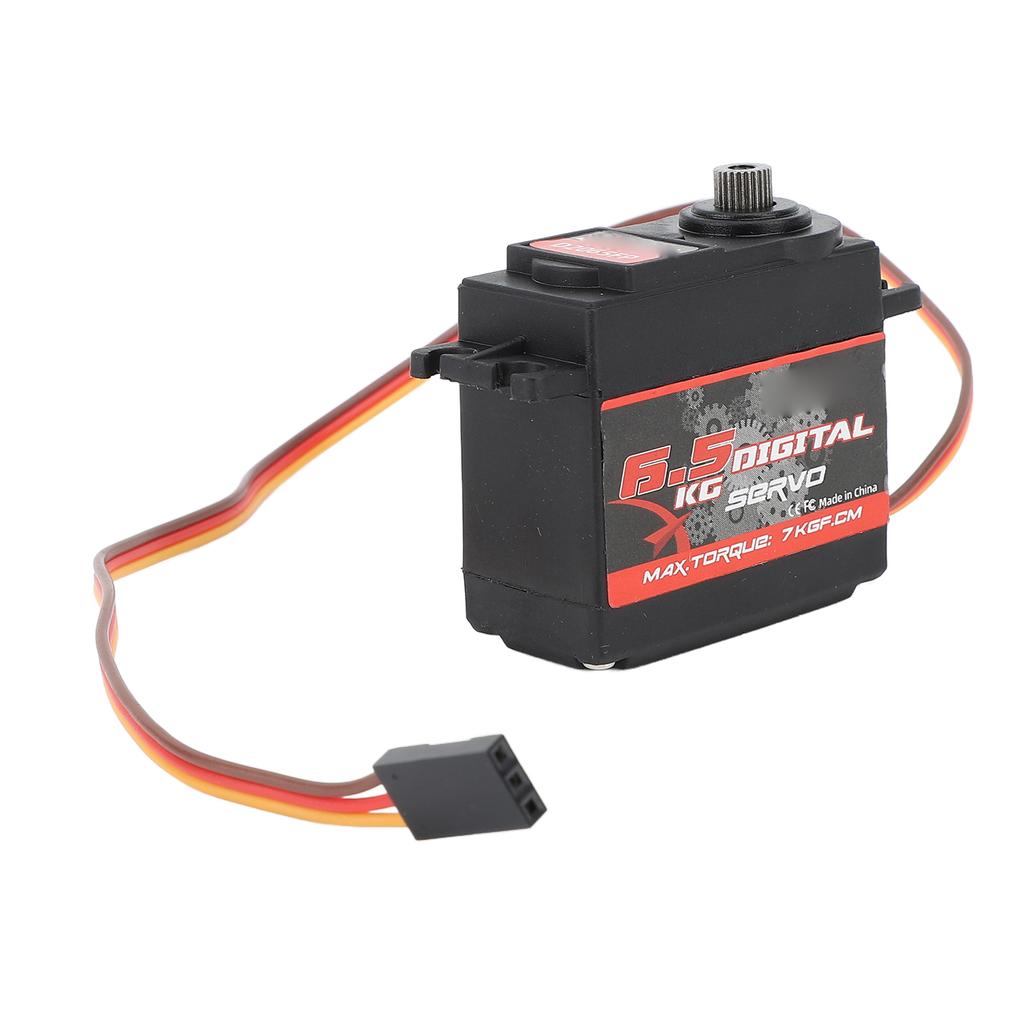 6,5kg RC Servo Motor Plastové Železné Kovové Převody Vysoký Točivý Moment Digitální Servo pro DIY RC Crawler Auto Lodě Roboti