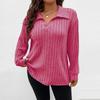 Womens Sweaters Trendy Color Block Tops Long Sleeve Shirts Fall Winter Fashion Clothing