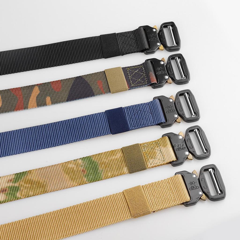 Tactical Men's Camouflage Nylon Belt - Versatile Outdoor Training Gear