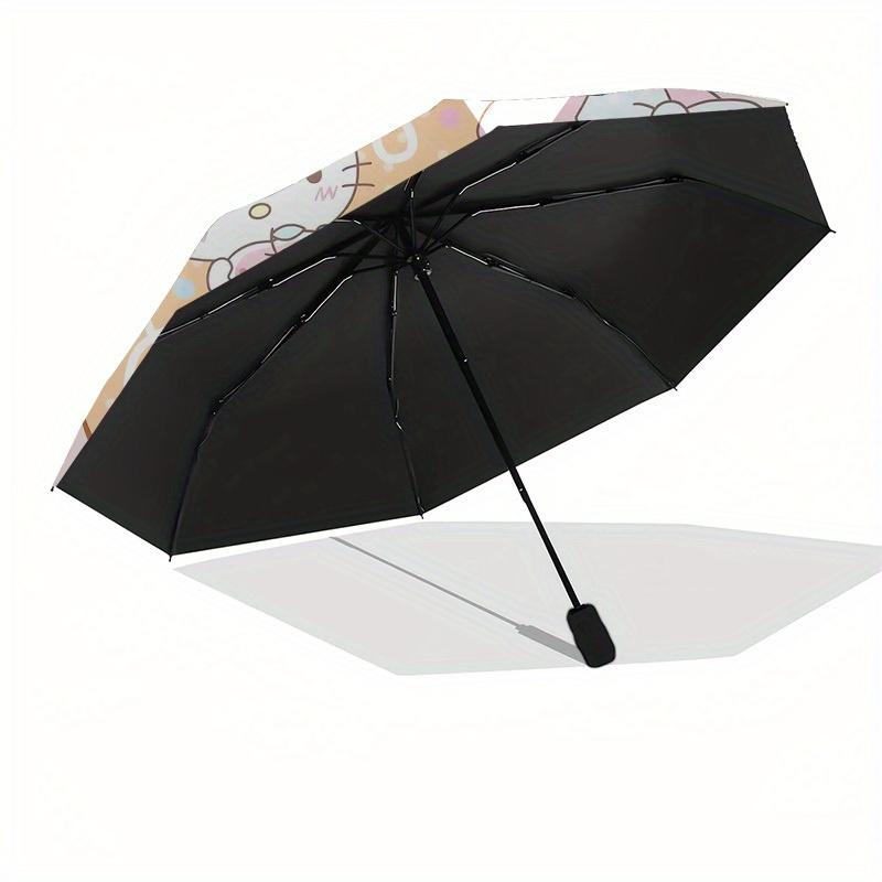 1pc Hello Kitty Friends Umbrella with Plastic Handle,Suitable for All Seasons Home Travel Outdoor UmbrellaSanlio373