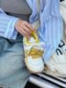 ~ Mesh breathable big head women's summer little white shoes casual platform shoes