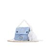 Gucci Cosmetic bag/toiletry bag [Customized Bag] Bubble Jellyfish Blues Girl Hand-Body Crossbody Storage and Portability Canvas Commuting blues girl