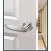 Door Handle Door Handle Lock Square Slot Privacy Mask Interior Bedroom Room Bathroom Three-bar Ball Lock Hardware