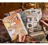 Dream Inn Japanese Retro Die-Cut Sticker Book - DIY Daily Planner Decorative Stickers