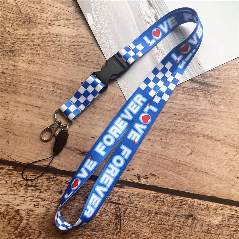 Schlüsselanhänger Riemen Seil Handy Anhänger Nackenband Lanyard für Ausweis Schlüsselband DIY Lanyard Aufhängeseil Neues Muster