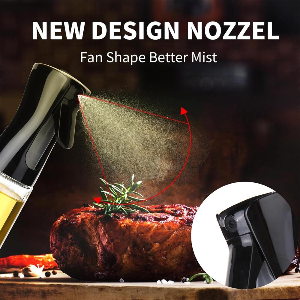 Kitchen Oil Atomiser Olive Oil Spray BottleSprayer for Cooking Outdoor GrillingSprays Cooking Sauces and Vinegar Varieties