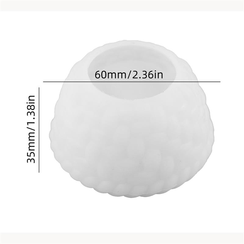 

Rural Flower Basket Candle Cup Silicone Mold DIY Gypsum Bamboo Basket Storage Decoration Ornament Resin Mold Handicrafts Casting