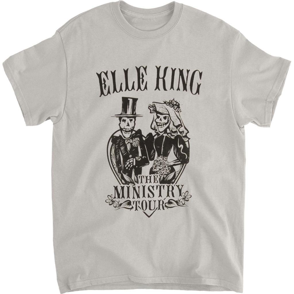 Elle King Ministry Tour T-shirt Small Silver