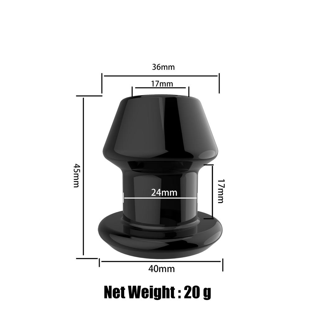 S-XL Silica Gel Hollow Anal Butt Plug Anus Dilator Enema Probe Expansion Sex Toys Adult Products