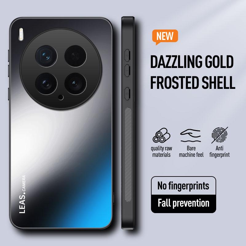 Matte Skin-feeling AG Lens Protection Hard Back Cover Case for Vivo X200 Ultra / X300 Pro / X300 Soft TPU Bumper Protector Cover