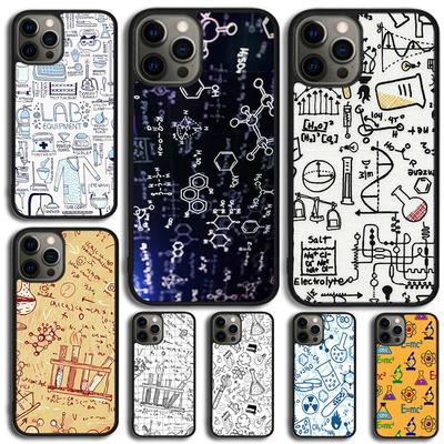 Chemistry Mathematics Phone Case For iPhone 17 Air 15 16e 14 13 Pro Max Coque 12 11 Pro Max PLUS Cover
