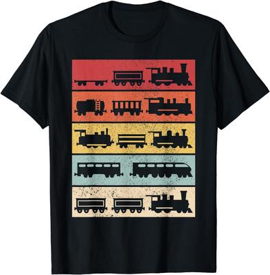 Wagon Train Model Train Conductor Train Lover Vintage Train Gift Unisex T-Shirt