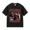 Actor Pedro Pascal Movie Graphic T Shirt Unisex's Retro High Quality Fashion Clothing T-shirts Unisex Cotton Oversized T-shirt Tops