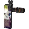 Zoom Lens Kit for Tenth Generation,Telescopic Phone Objectif,Clip On Lens Zoom,Phone Camera Lens Kit,Professional 12X Telephoto Lens Telescopic