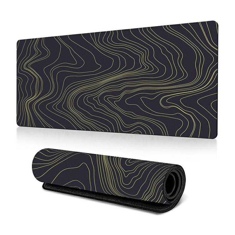 

300x600x2mm Anti-Slip Desk Mouse Pad Abstract Fluid Pattern Mouse Mat O