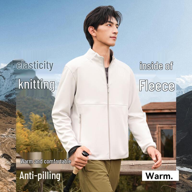 

SNOWFLYING Men s 2025 Winter Outdoor Fleece-Lined Jacket M