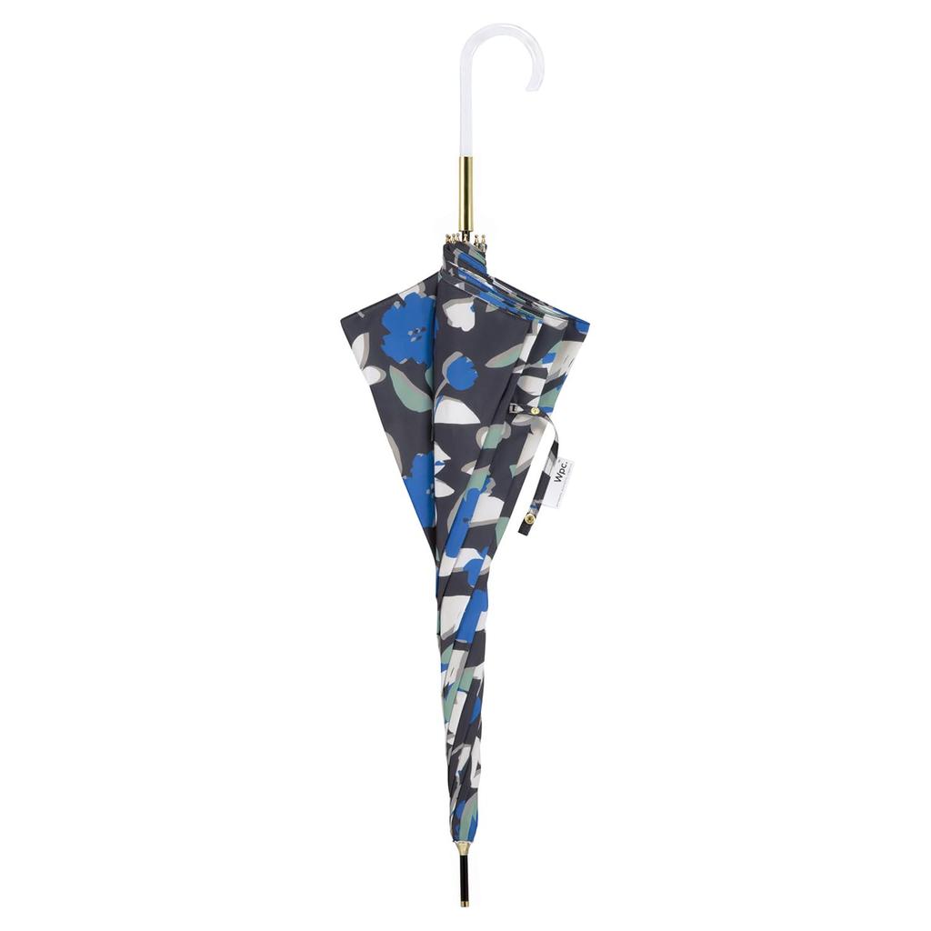 Touli Long 58cm Suitable for All and Stylish and Cute for Floral [2025] Wpc. Umbrella, Charcoal, Ribs, Large, Jump-friendly, Weather, Commuting,