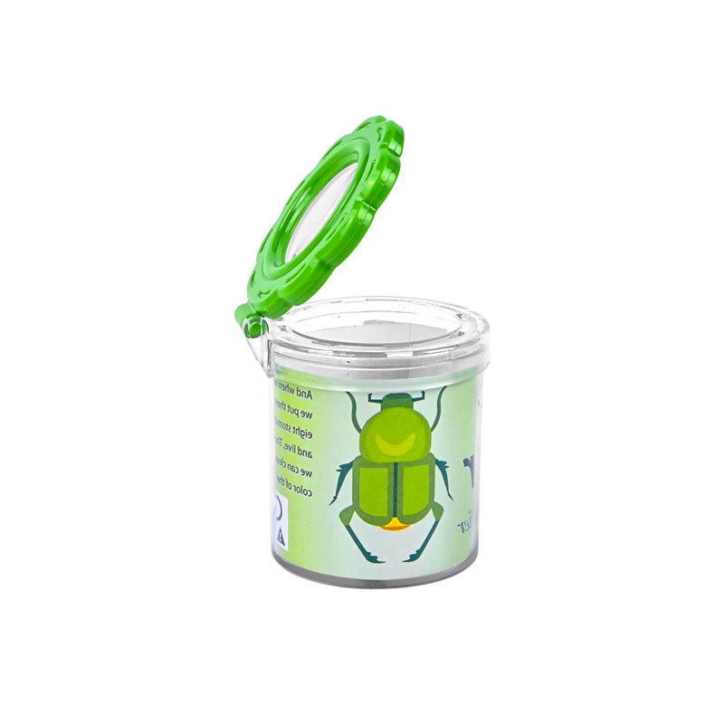Kids  Science Adventure: Transparent Insect Observation Box with Magnifying Glass