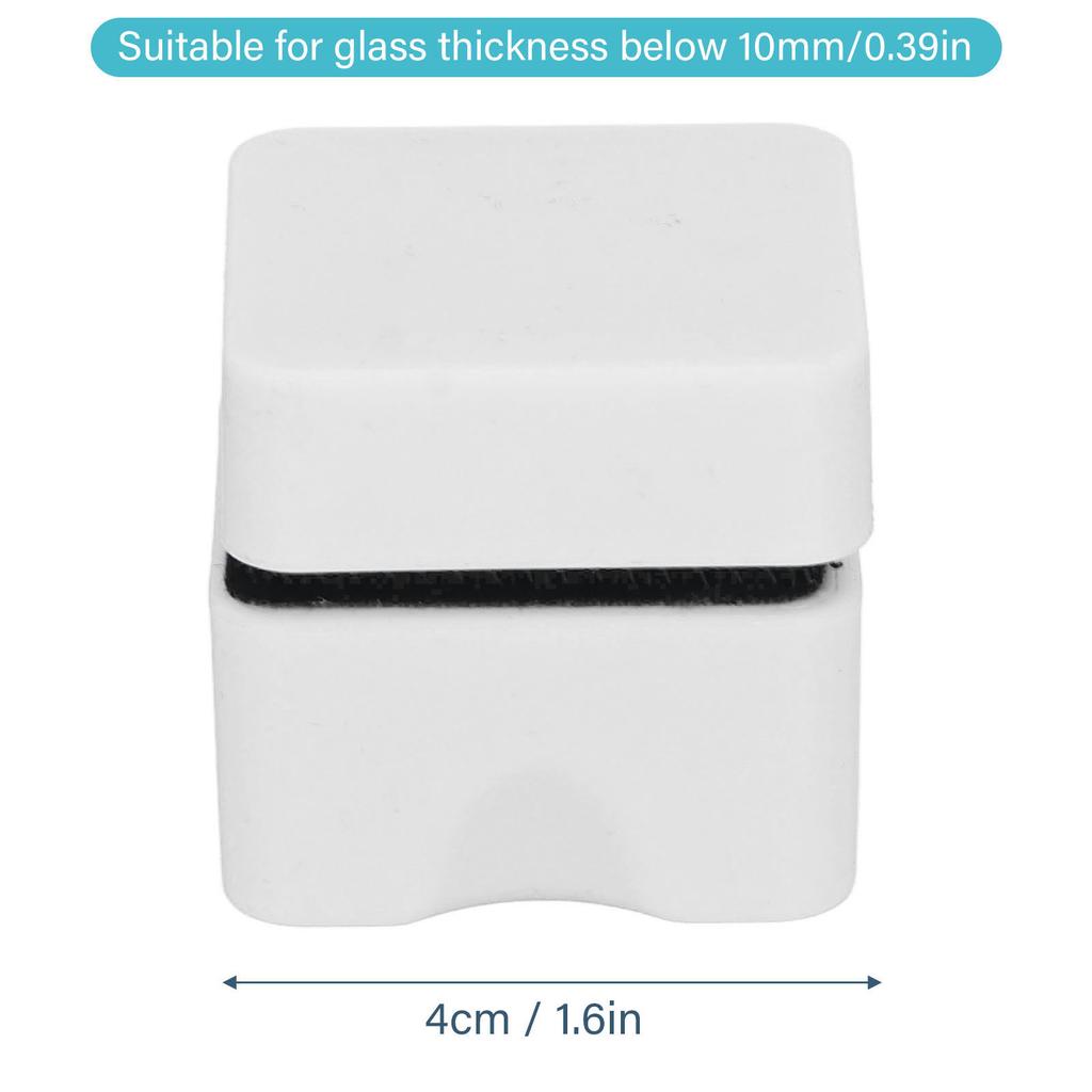 Aquarium Magnetic Brush Scratch Proof Ergonomic Design   Fish   Glass Cleaner for Algae Removal