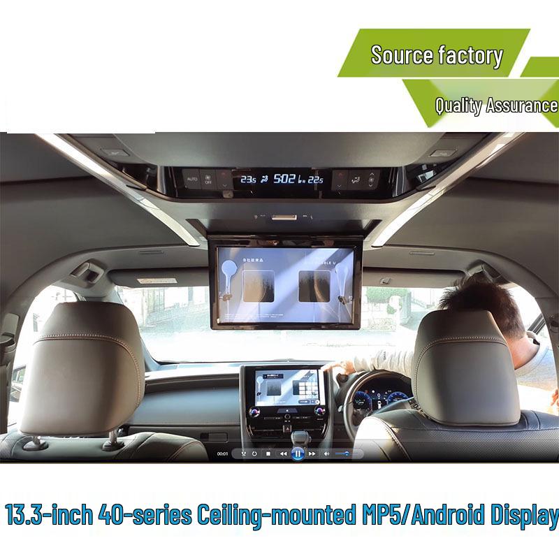 

13,3-дюймовый потолочный OLED-дисплей на Android для Alphard серии 40 MP5 IPS чёрный