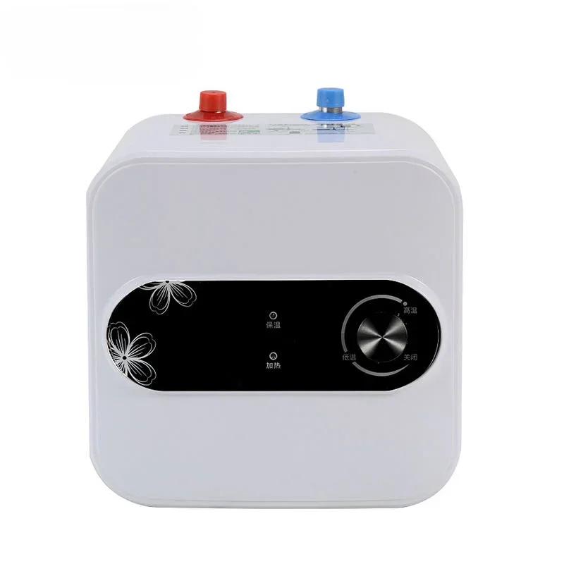 8L Water Storage Instant Electric Water Heater Rapid heat Insulation Digital display Thermostat Knob Control Up Down Water Inlet