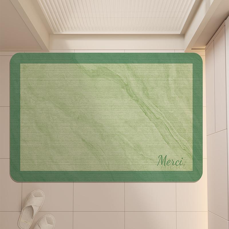 Bathroom Floor Mat Toilet Anti Slip Mat Bathroom Door Mat Foot Mat Door Mat