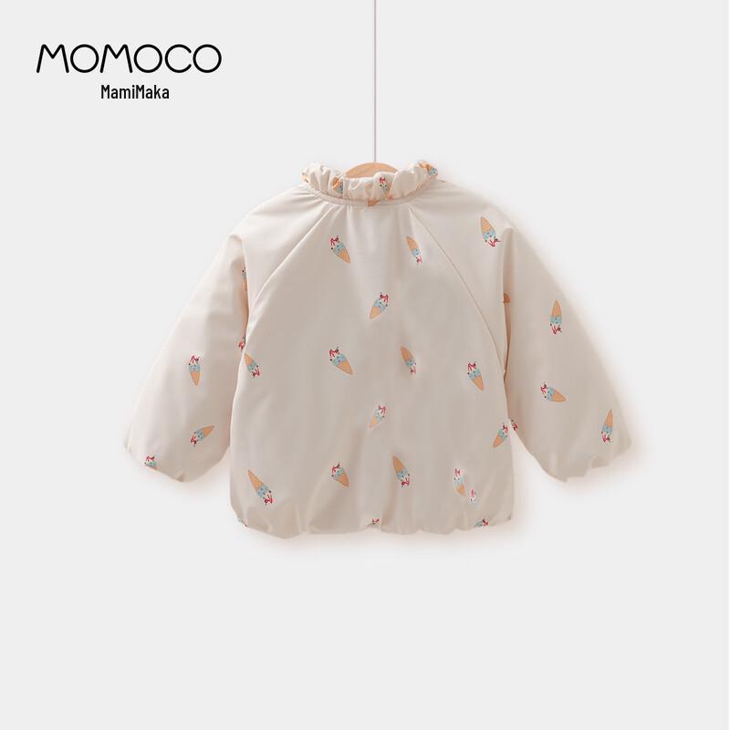 MOMOCO Girls' Winter Plush-Lined Ice Cream Coat