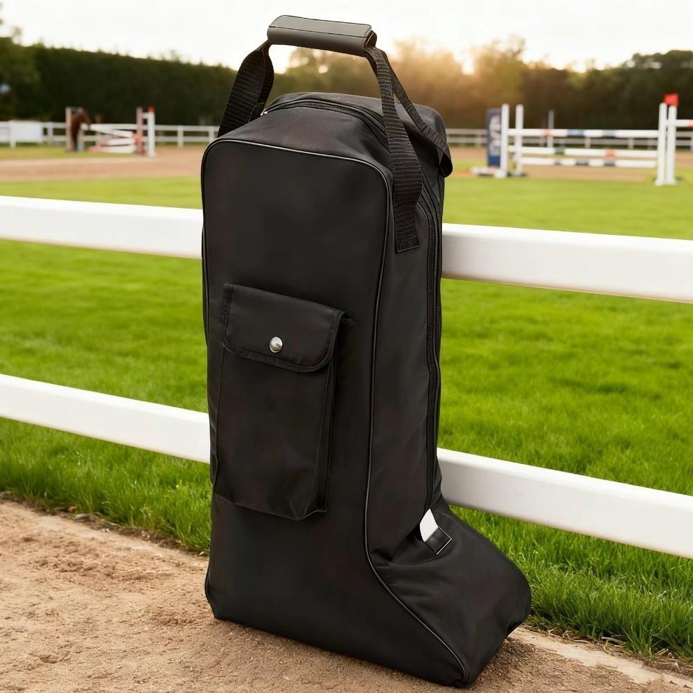 Waterproof Riding Boot Bag 600D Equestrian Boot Bag Horse Equipment Long Boots Bag  Travel Use