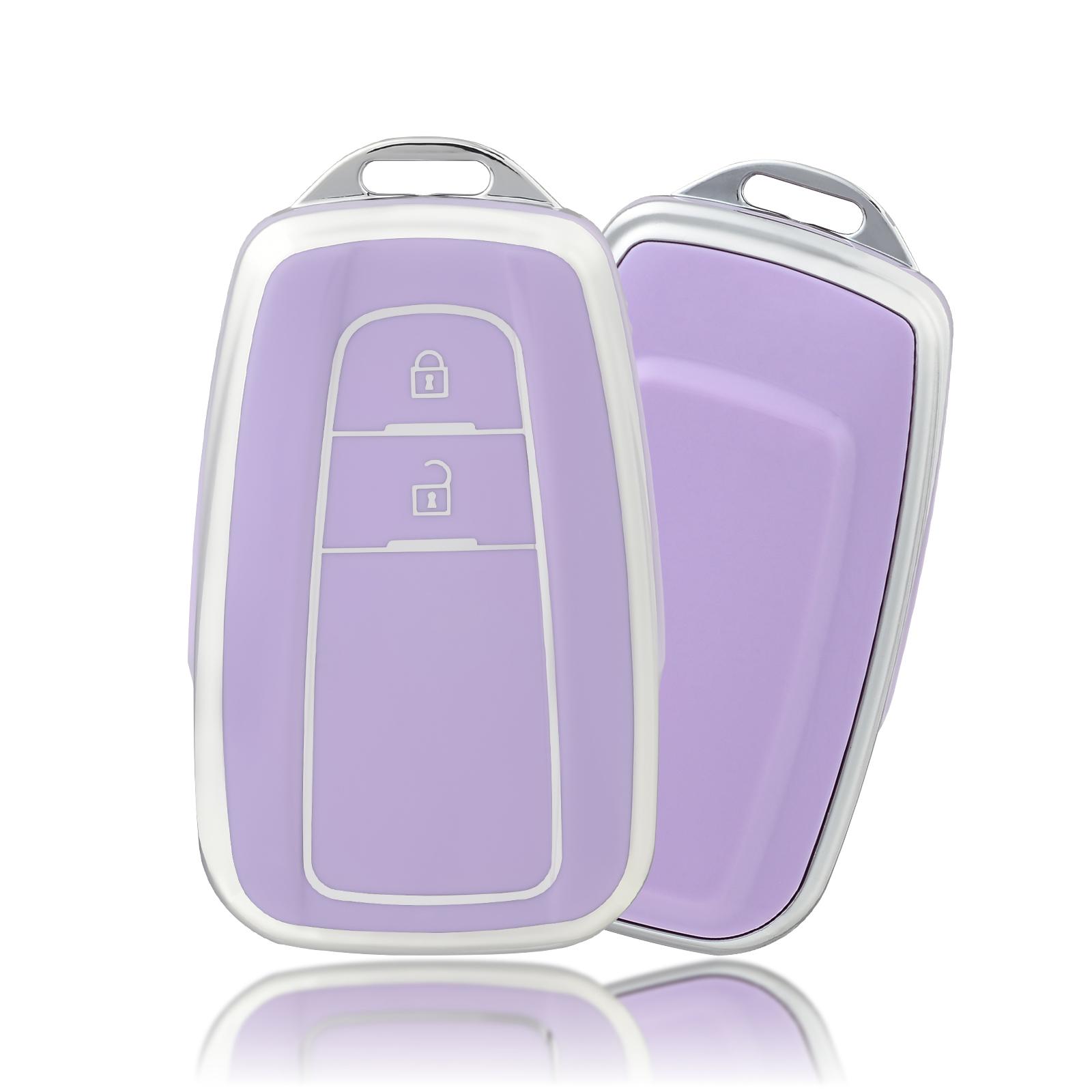 

2 3 Buttons Car Key Case Cover For Toyota Prius Camry Corolla CHR C-HR RAV4 Land Cruiser Prado Hilux Key Fob Protective Shell