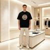 2026 New Breathable Crew Neck Unisex WoUnisex Summer Casual Fashion Streetwear Novelty Tee Cotton  T-shirts Private Customization