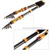 Canna da pesca telescopica con mulinello da 13BB Combo Attrezzatura da viaggio portatile per pesca in mare Acqua dolce salata