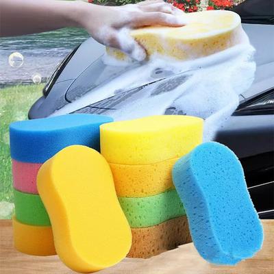 Éponge Nid d'Abeille pour Lavage de Voiture Grandes Éponges Bloc d'Éponge Haute Densité pour Lavage de Voiture Outils de Nettoyage Mousse pour Détailing Auto Voiture Amagi