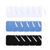 4x6cm Therapeutic Lead Wire Electrode Pads, Non-Woven Massage Accessory