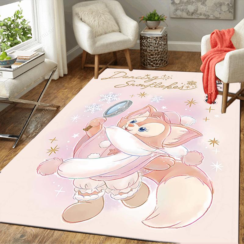 Custom 1Pc Snowflakes Fantasy Rug Office Carpet Indoor Outdoor Entrance Doormat Nonslip Soft And Comfortable Living Room D291552