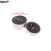 1Set  4Pin Male Female 360 ° Blind Suction Waterproof Magnetic Pogo Pin Connector Spring Loaded DC Signal Transmission Charging