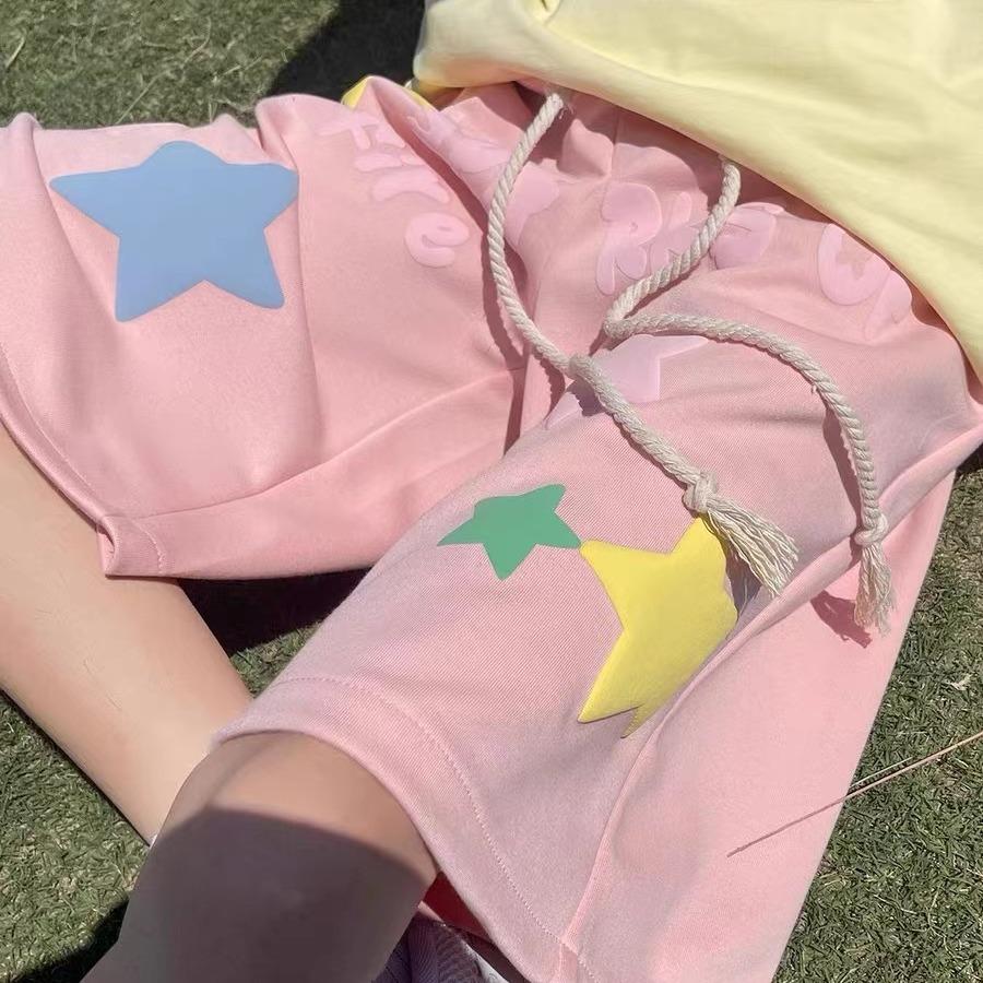 Personalized Men's Shorts Design Loose Straight and Versatile Fitness Basketball Sports and Casual Five-point Pants