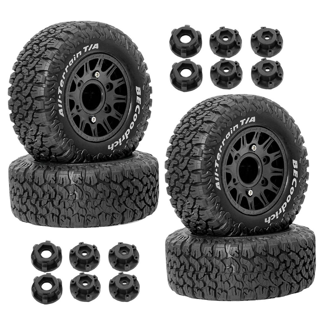 4 Pieces Tires DIY Accessory Easy Installation Model Spare Part Replacement Upgrade Accessories