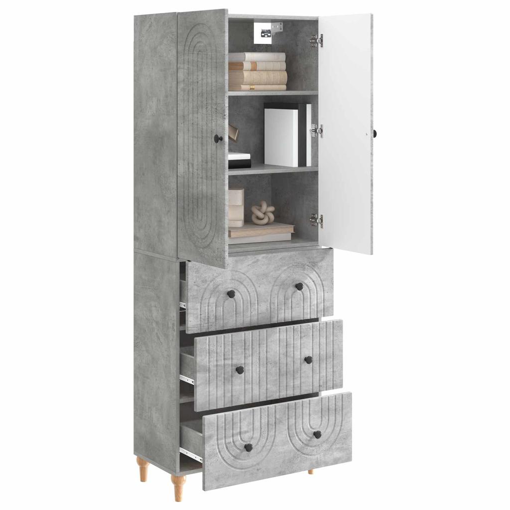 Cabinet Set 2 pcs 66 x 34.5 x 90 cm Particleboard