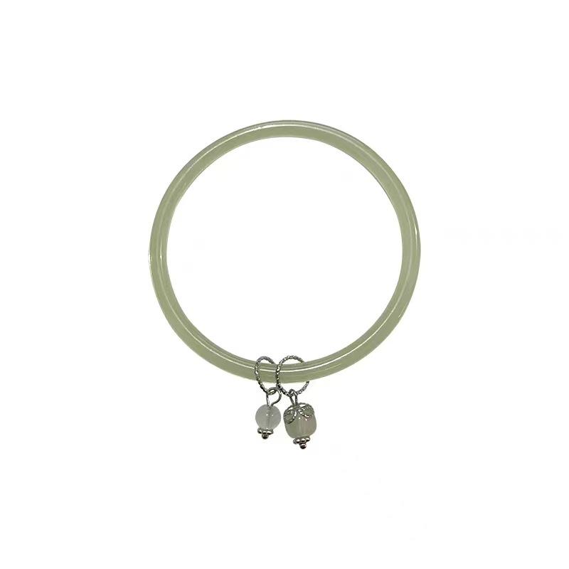 Nuovo Bracciale Campana Anti-Giada Cinese Femminile Stile Antico Passo Dopo Passo Frangiato Bracciale Campana di Palazzo