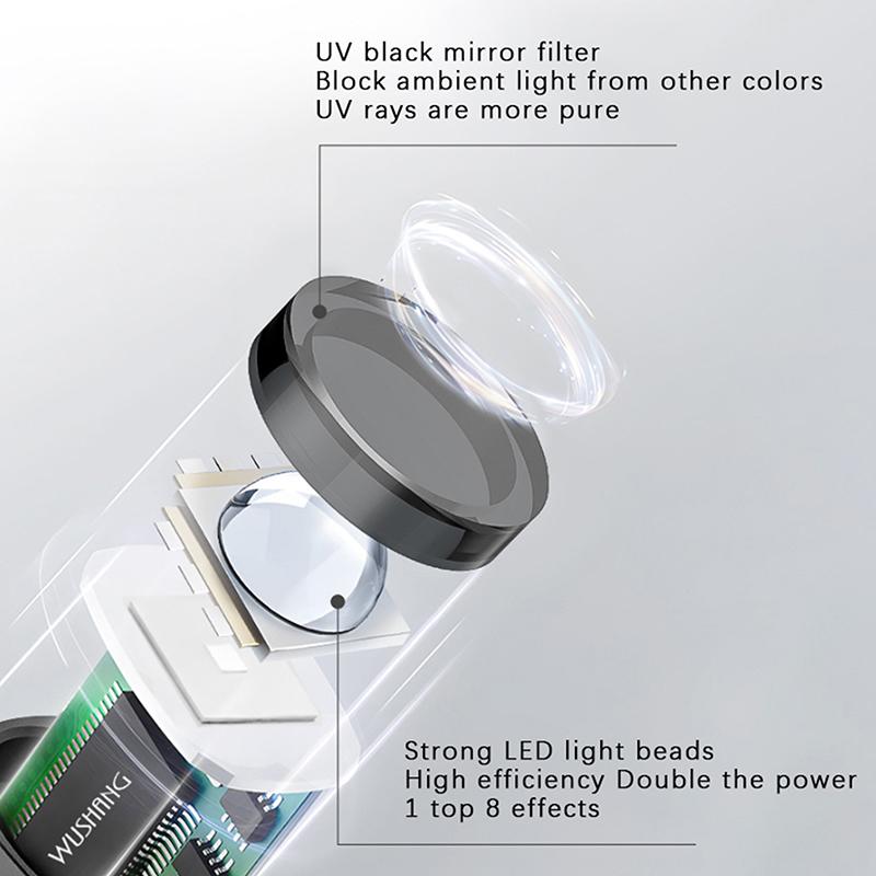 Mini  And Portable Salon Quick Dry Usb Rechargeable Digital Display Screenled Nail Lamp