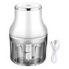 USB Rechargeable Mini Garlic Chopper Powerful Food Processor for Vegetables and Meat Wireless Mincer Kitchen Appliance