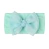 New baby nylon headband, baby cute bow wide-sided double-knotted headscarf, children's headband.