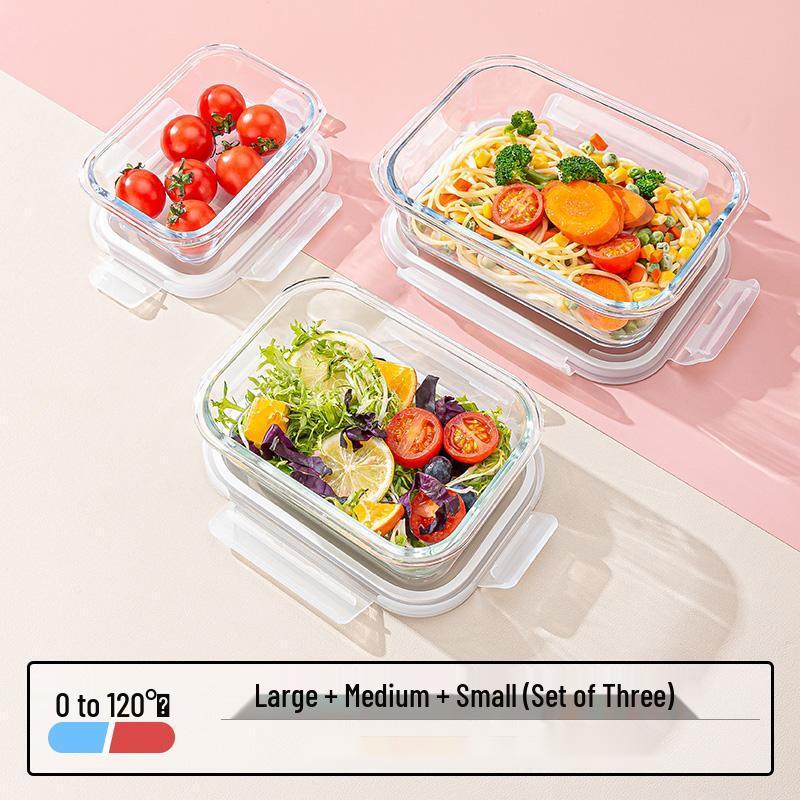 Qianxing Glass Food Storage Container Set