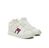 Мужские кроссовки Tommy Jeans Кеды the brooklyn mix mat mid em0em01458 белые