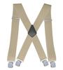 Men's 5 Cm Elastic Casual Polyester Suspenders with Clips