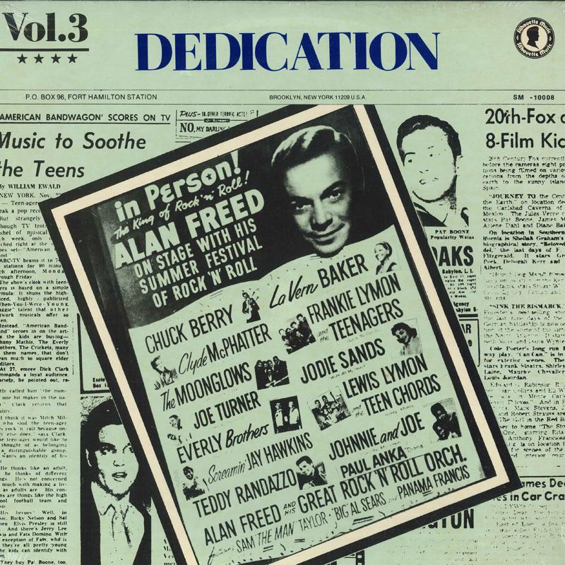

LP Пластинка VARIOUS - Dedication Vol.3 SM110008 Silhouette Musi 1982 US Рок