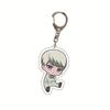 Danganronpa Monokuma, Makoto Naegi & Junko Enoshima Acrylic Keychain Charm Figure